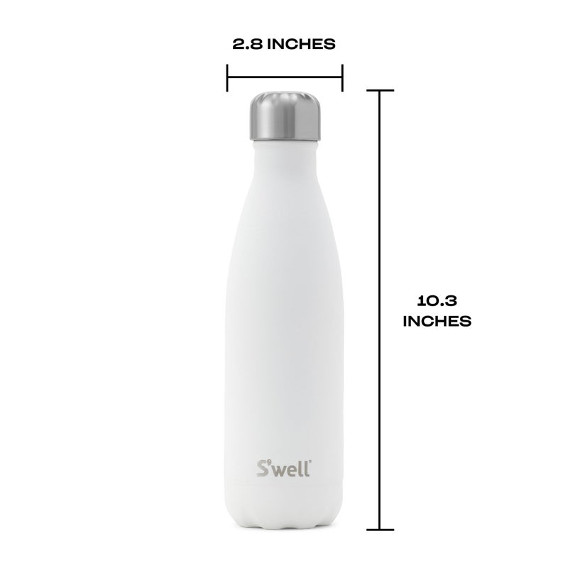 S'well Stainless Steel Water Bottle, 17oz, Moonstone, Triple Layered Vacuum Insulated Containers Keeps Drinks Cold for 36 Hours and Hot for 18, BPA Free, Perfect for On the Go - Image 5